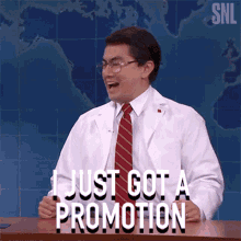 i just got a promotion bowen yang chen biao saturday night live the weekend update