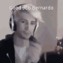 Good Job Bernardo GIF - Good Job Bernardo Bernardo Comidas GIFs