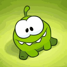 Tongue Out Om Nom GIF - Tongue Out Om Nom Om Nom And Cut The Rope GIFs