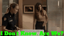 Station19 Carina Deluca GIF - Station19 Carina Deluca I Dont Know Are We GIFs