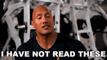 I Have Not Read These The Rock GIF - I Have Not Read These The Rock Dwayne Johnson GIFs