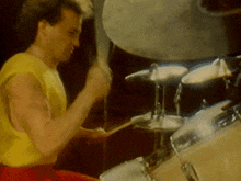 Drummer-matt-frenette Canada GIF - Drummer-matt-frenette Canada Band-loverboy GIFs