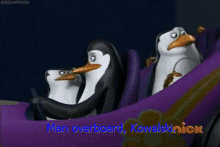 Penguins Of Madagascar Skipper GIF - Penguins Of Madagascar Skipper Man Overboard Kowalski GIFs
