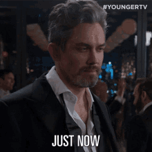 Just Now Vince GIF - Just Now Vince Younger GIFs
