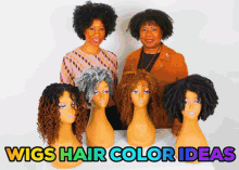 Wigs Color Wigs Hair Color GIF