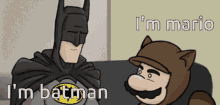 Batman Mario GIF - Batman Mario I Am GIFs
