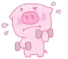 Pig Weights GIF - Pig Weights Exercise GIFs