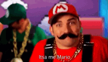 Its A Me Mario Itsa Me GIF - Its A Me Mario Itsa Me Mario GIFs