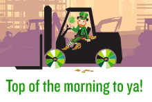 Top Of The Morning Happy St Patricks Day GIF