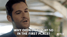 Why Didnt You Say So In The First Place Tom Ellis GIF - Why Didnt You Say So In The First Place Tom Ellis Lucifer Morningstar GIFs