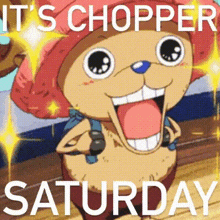 Chopper Chopper One Piece GIF - Chopper Chopper One Piece Chopper Saturday GIFs