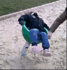 Ghetto Teacup Ride GIF - Kidfails Dizzy Spinning GIFs