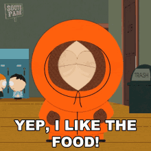 Yep I Like The Food Kenny Mccormick GIF - Yep I Like The Food Kenny Mccormick South Park GIFs