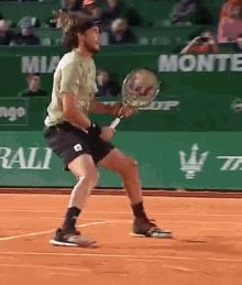 Stefanos Tsitsipas Stop Drop And Roll GIF - Stefanos Tsitsipas Stop Drop And Roll Dive Volley GIFs