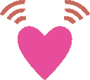 Hearts Love Sticker