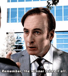 Better Call Saul Remember The Winner Takes It All GIF