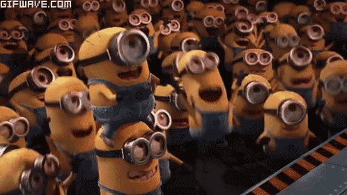 Minions Despicable Me GIF - Minions Despicable Me Yay - Discover & Share  GIFs