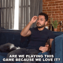 Are We Playing This Game Because We Love It Hugs86 GIF - Are We Playing This Game Because We Love It Hugs86 Hugo Gonzalez GIFs