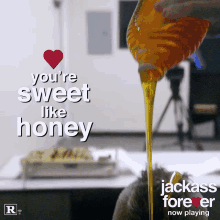 Youre Sweet Like Honey Ehren Mcghehey GIF - Youre Sweet Like Honey Ehren Mcghehey Jackass Forever GIFs
