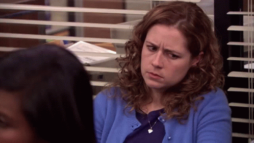Pam The Office GIF - Pam The Office Confused - Discover & Share GIFs