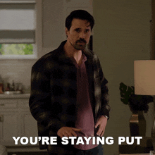 You'Re Staying Put Trent GIF - You'Re Staying Put Trent Found GIFs