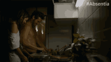 Cooking Together Angel Bonanni GIF - Cooking Together Angel Bonanni Stana Katic GIFs