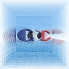 a picture of a person swimming in a pool with the cdc logo on it .