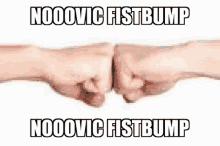 Nooovic Fistbump GIF - Nooovic Fistbump GIFs