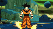 Dragon Ball Z Super Saiyan Goku GIF