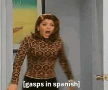 Gasp Spanish GIF - Gasp Spanish GIFs