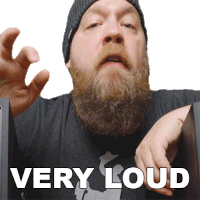 Very Loud Ryan Bruce Sticker - Very Loud Ryan Bruce Fluff Stickers