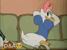 Tail Wave GIF - Tail Wave Daisy Duck GIFs