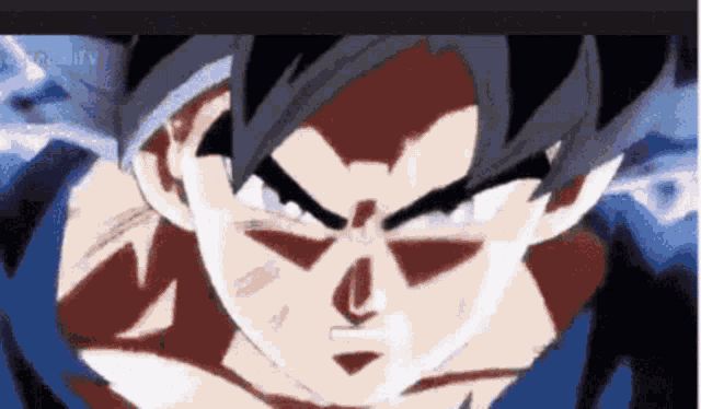 Ultra Goku GIF - Ultra Goku Jiren - Discover & Share GIFs