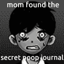 mom mom found the poop poop journal omori