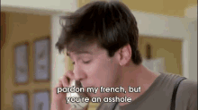 Pardon My French GIF - Ferris Buellers Day Off Comedy Alan Ruck GIFs