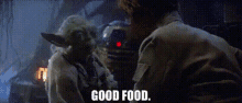 Star Wars Yoda GIF - Star Wars Yoda Good Food GIFs
