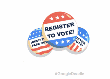 register to vote vote registrate para votar google doodle