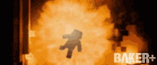 Abfahrt Explosion GIF - Abfahrt Explosion Minecraft GIFs