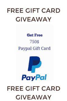Free Pay Pal Gift Card Giveaway GIF - Free Pay Pal Gift Card Giveaway GIFs