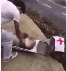 funny stretcher hospital monkey ambulance