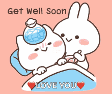 cold take care get well soon sick cute
