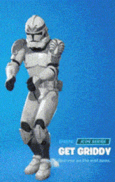 Fortnite Griddy Clone Trooper GIF - Fortnite Griddy Fortnite Griddy GIFs