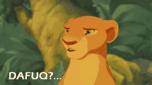 Dafaq Lion King GIF - Dafaq Lion King What The GIFs