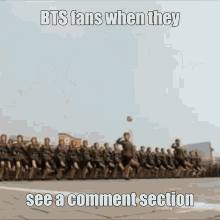 Bts Fans March GIF - Bts Fans March Soldier GIFs