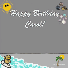 Happy Birthday Carol Happy Birthday To You GIF - Happy Birthday Carol Happy Birthday To You Hbd GIFs