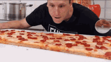 Hungry Pizza GIF - Hungry Pizza Joey Chestnut GIFs
