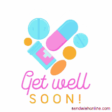 Get Well Soon Get Better Soon Gif GIF - Get Well Soon Get Better Soon Gif Pills GIFs