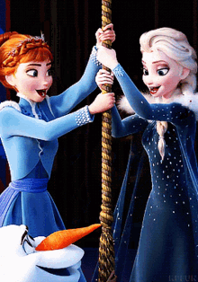 Elsa And Anna Anna GIF - Elsa And Anna Anna Elsa GIFs