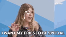 I Want My Fries To Be Special Particular GIF - I Want My Fries To Be Special Particular French Fries GIFs