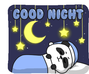 Cute Goodnight Sticker - Cute Goodnight Stickers